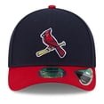 thumbnail image 2 of Men's New Era  Navy/Red St. Louis Cardinals Player Replica 9FORTY Adjustable Hat, 2 of 6