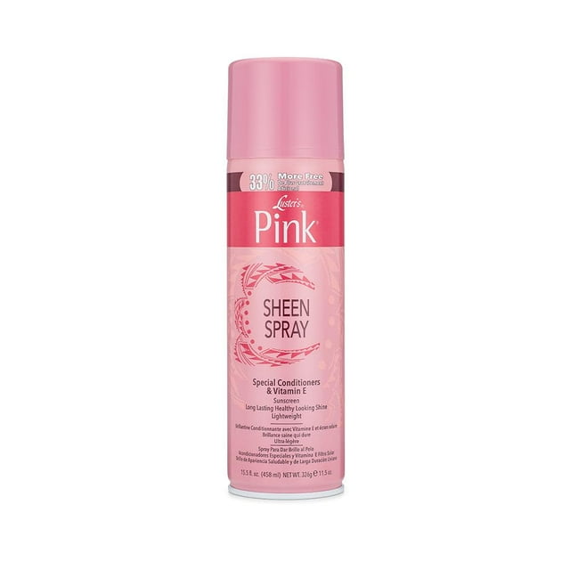 Sheen Spray Luster's Pink con protector solar 414 ml (paquete de 2)