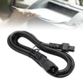 thumbnail image 4 of IEC320 C14 Male To C5 Female Power Cord, 5.9ft IEC320 C14 To IEC320 C5 Power Cord Oxygen Free Copper Conductor Heat Resistant PVC Outer Cover  For LCD Monitor, 4 of 8