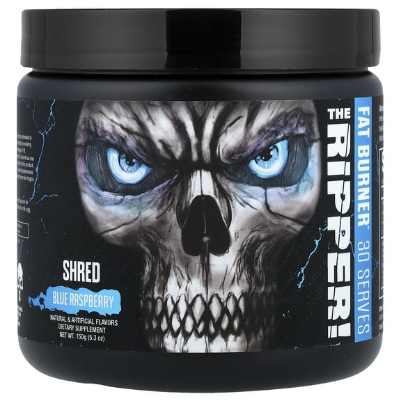 JNX Sports® The Ripper! Fat Burner Weight Loss Formula Men & Women Blue Raspberry 30 Serves