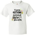 thumbnail image 3 of Inktastic Happy Birthday To The Sweetest Cousin In The World Youth T-Shirt, 3 of 5