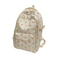 thumbnail image 4 of Backpack For School Floral Lightweight Sports Backpack Multi Functional Gym Travel Tote Bag Secure Zipper External Storage Pockets, 4 of 9