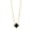 Black necklace, variant on 18K Gold Plated necklace Black/Red Clover necklace for Women Fashion Jewelry necklace Jewelry Gifts for Women