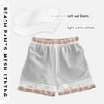 thumbnail image 3 of FORMRS Boys Swim Trunks Quick Dry Mesh Liner Boardshorts Sizes XS-XL, Light Green Christmas Houses, 3 of 7