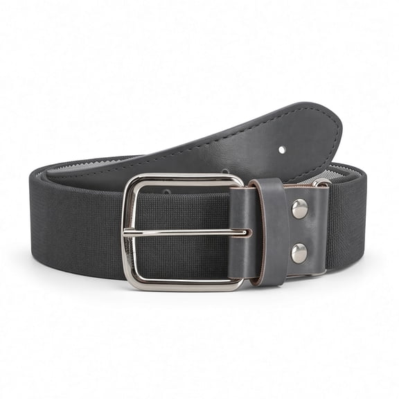 Pear Sox Adjustable Elastic Baseball SoftBall Belt for Youth and Adults – Graphite (Youth)