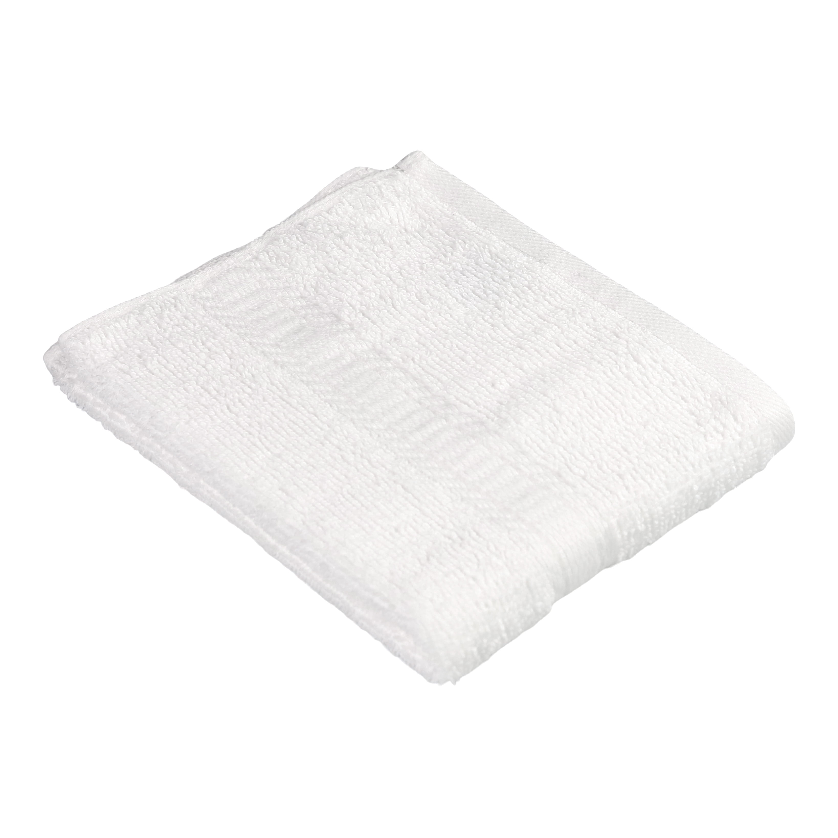 Mini Hand Towel 17x20, White 100% Cotton Terry