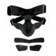 thumbnail image 4 of Máscara de baloncesto, máscara facial para nariz rota, hombres y mujeres, protector facial ajustable para nariz rota para gimnasio, ejercicio, fútbol 14cmx9cm, 4 of 8