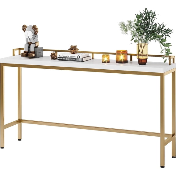 Console Table Behind Sofa Couch, Long and Narrow Entryway Table