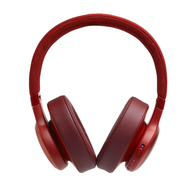 JBL Live 500BT Wireless Headphones with Voice Assistant (Red) -