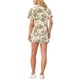 thumbnail image 3 of Conjuntos de Mujeres Hawaianos de 2 Piezas, Camisa Floral de Botones y Pantalones Cortos, Ropa Casual para Vacaciones Tropicales en la Playa 2026 L Beige, 3 of 6
