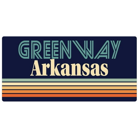 

Greenway Arkansas 5 x 2.5-Inch Fridge Magnet Retro Design