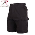 thumbnail image 2 of Rothco Rip-Stop BDU Shorts - Black, Small, 2 of 2