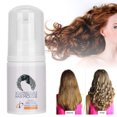 thumbnail image 4 of Mousse Para El Cabello Rizado, Agente De Fijación Del Cabello Seguro E Inofensivo Hidratante Para El Cabello Ondulado Para Peluquería Para Viajes En El Hogar ANGGREK Volumizing Hair Mousse, 4 of 8