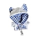 thumbnail image 2 of Sudadera con capucha Hugo para muñeca de peluche Moda desmontable gris, 2 of 10