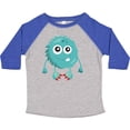 thumbnail image 3 of Inktastic Furry Monster, Blue Monster, Cute Monster, Silly Boys or Girls Toddler T-Shirt, 3 of 5
