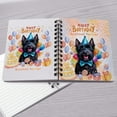 thumbnail image 4 of Watercolor Scottish Terrier Happy Birthday Celebration Balloons Gift Party Spiral Bound Journal Scottie Dog Lover Gifts 5x7in Spiral Notebook - 00028, 4 of 5