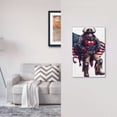 thumbnail image 5 of Daiia Cool Patriotic Buffalo Cowboy Pattern Decorator Wall Plate Child Safe Outlet Cover, Switch and Outlet Covers,Size 1-Gang 5.0" x3.0" , Polycarbonate Thermoplastic-Style V, 5 of 6