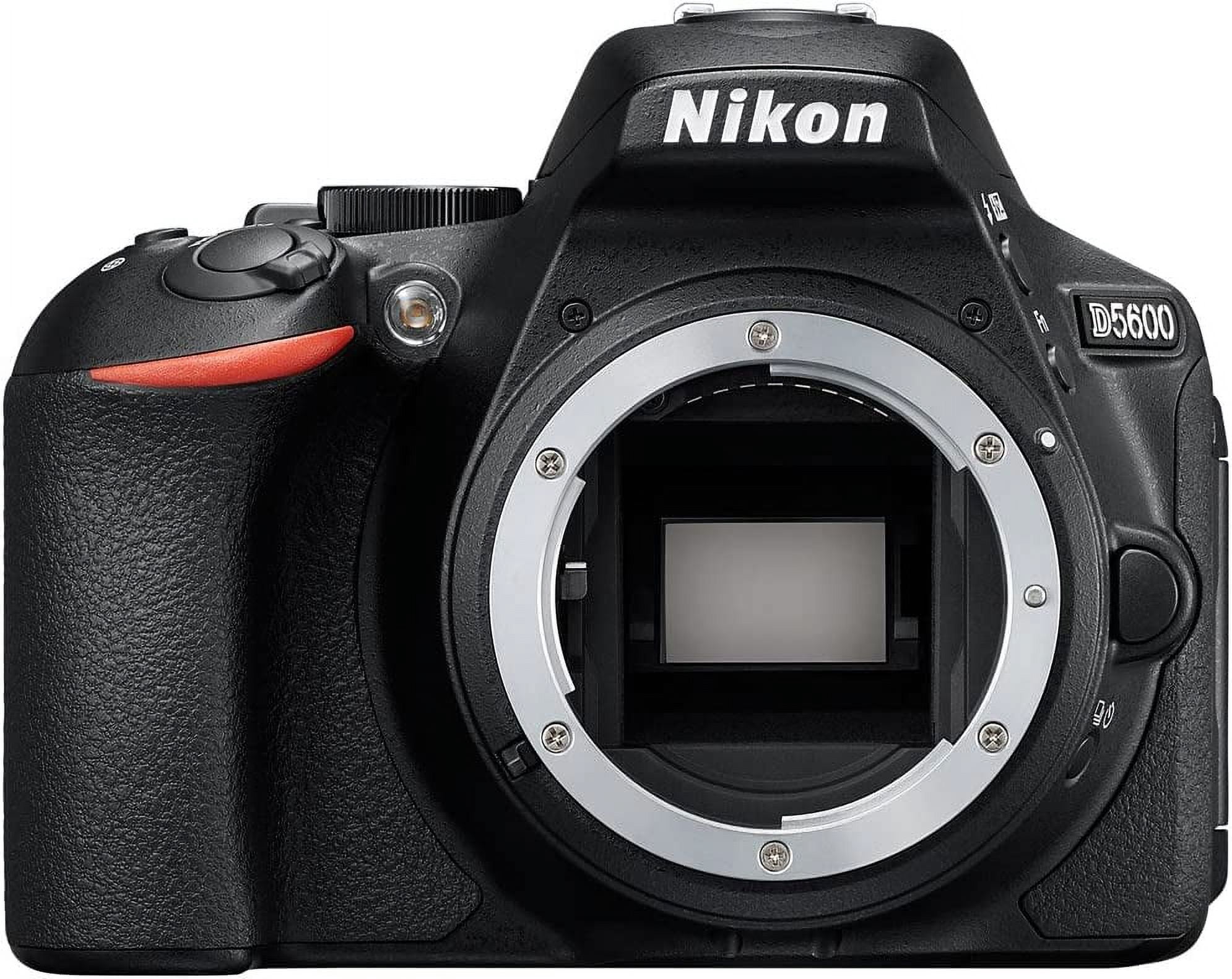 Nikon D5600 24.2MP DSLR Digital Camera with AF-S DX 18-140mm Lens