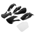 thumbnail image 3 of Motorcycle  Kit Front Rear Fenders Side Panels Shroud for Kawasaki KLX110/KX65 Complete Body Fairing Set, 3 of 7