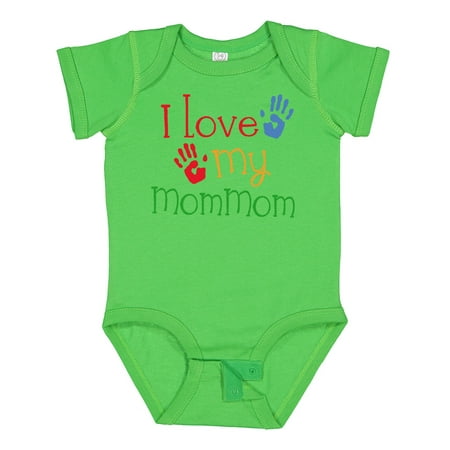 

Inktastic I Love My Mommom Boys or Girls Baby Bodysuit
