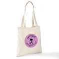 thumbnail image 6 of CafePress - Knit Sassy Yarned & Dangerous! Tote Bag - Unisex Canvas Tote Bag, Beige, 1-Piece, 6 of 6