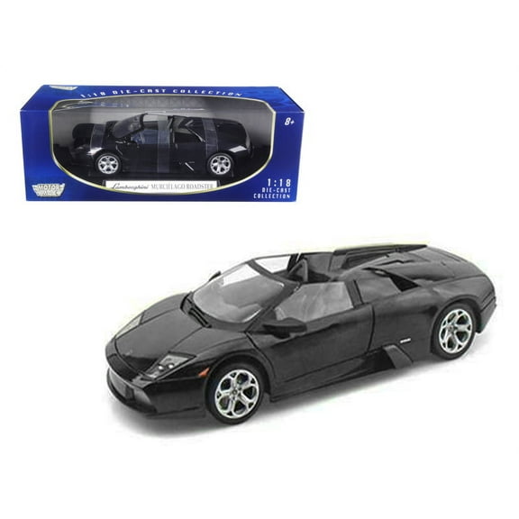 Lamborghini Murcielago Roadster Black 1/18 Diecast Model Car by Motormax
