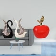 thumbnail image 2 of estatua de cisne,Figuras de cisne,estatuas,decoración del hogar,fiesta de bodas,Estatua,Escultura de fruta artificial,estatua y artesanía,Colección de figuras de cerámica para decoración, 2 of 8