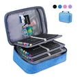 thumbnail image 1 of Estuche Para Lapices 72 Ranuras Lapiceras Organizadoras Modelo Azul, 1 of 4