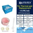 thumbnail image 1 of Thermal Putty UTP-8 For VGA GPU IC Processor Rapid Cooling Thermal Pad Replacement Heat Blocking Putty High Performance 100g, 1 of 5