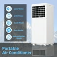 thumbnail image 3 of Portable Air Conditioner 8000 BTU with Remote Control, 3-in-1 AC Unit with Fan & Dehumidifier Mode,Quiet AC Unit with LED Display, Cool Rooms up to 350 Sq.Ft,24h Timer for Room, Dorm, Office, 3 of 8