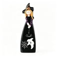 thumbnail image 2 of Halloween Witch Table Decorations, Cute Wooden Centerpiece, Spooky Black Table Centerpiece, for Home Mantel Tiered Tray Decor, 2 of 7