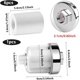 thumbnail image 2 of Shower Water Filter Anti-limescale Shower Filter with 6 Thickened Filter Cartridges Effectively Filter Impurities in Water, 2 of 5