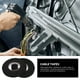 thumbnail image 2 of Cinta aislante de tela de alta temperatura para cableado automotriz, 2 unidades de 9 mm x 15 m, duradera, ideal para cableado de automóviles, cinta protectora negra para uso doméstico e industrial, 2 of 7