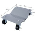 thumbnail image 5 of Car Dolly 4-Pack, Car Wheel Dollies, 6000 Lbs Pound Total Capacity Stake Dollies For Tow Or Vehicle Storage, 4 Wheel Dolly Set, 5 of 6
