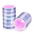 thumbnail image 7 of Yayeee Flameless Candles with Remote Flickering Battery Operated Multi Color Changing, Blue Plain, 7 of 7