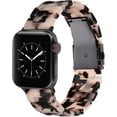 thumbnail image 1 of KOMI Resin Band Compatible with Series 7/8/9 Apple Watch Bands 41mm/40mm/38mm Fashion Strap for iWatch Series 6/5/4/3/2/1/SE Lightweight Bracelet Wristband Replacement Women, 1 of 4