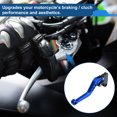 thumbnail image 3 of Palancas de freno y embrague cortas Unique Bargains para Triumph TIGER 1050/Sport 2017-2020, palanca de freno ajustable en 6 posiciones, aleación de aluminio T6 6061, azul, 3 of 7