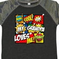 thumbnail image 4 of Inktastic My Grandpa Loves Me Superhero Boys or Girls Toddler T-Shirt, 4 of 5