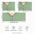 thumbnail image 2 of Yayeee Pillowcase Standard Size Set of 2 Satin Wrinkle Resistant Pillow Case, Lemon Juice, 2 of 7