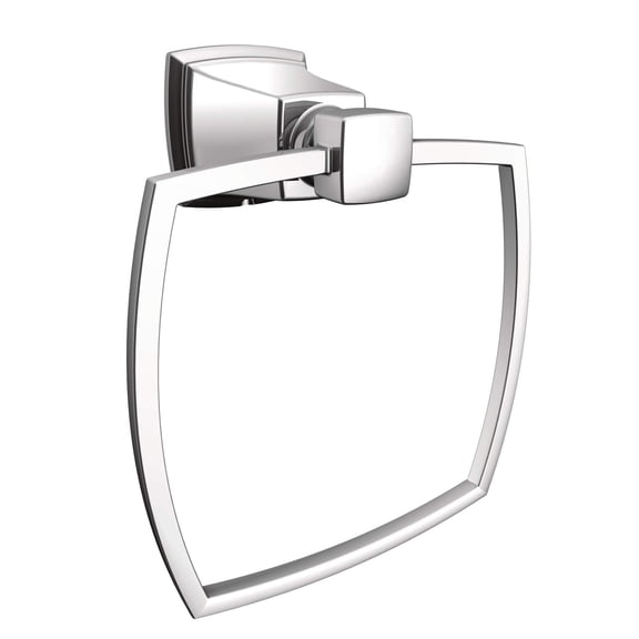 Moen Towel Ring 5.13 in L x 6.1 in H Wall Mount Zinc Chrome