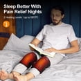 thumbnail image 4 of CooCoCo Knee Massager with Heat/Cold, Heated Knee Brace Wrap for Pain Relief, Gifts for Men, 4 of 11
