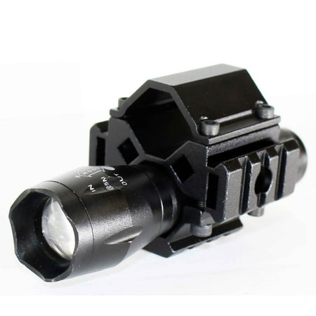 1200Lm LED Tactical Shotgun flashlight Mount Hunting Light (Best Tactical Shotgun Flashlight)