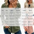 thumbnail image 4 of Wenini Women's Lapel Zipper Windbreaker Jacket Cinched Waist Multi Pocket Slim Outerwear Fall Winter Outdoor Warm Coat Top, 4 of 7