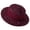 Red, variant on SGMVNU Fashion Sun Hats for Women, Wide Brim Retro Flat Top Panama Boater Straw Hats Vacation Beach Hat Packable, One Size, Red