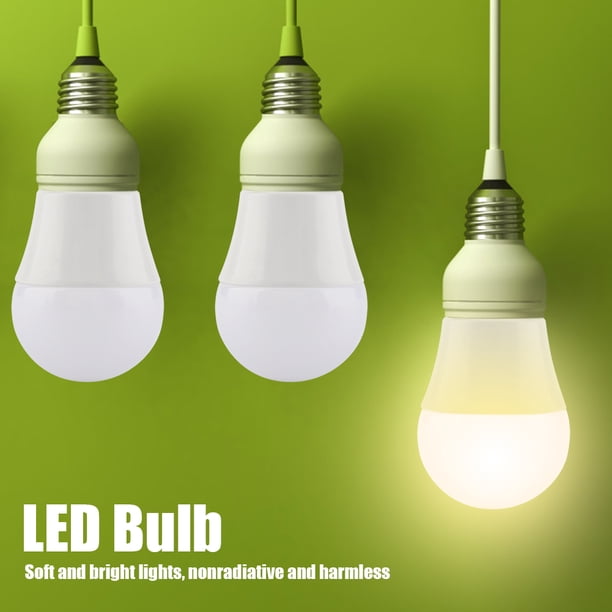Bulbo 6 pcs 5W mini bomblones LED blanco blanco E26 base G45 Lámparas