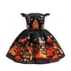 thumbnail image 4 of Vestido de Halloween para niñas, vestido estampado, disfraz de bruja para juego de rol, disfraz de mascarada, 4 of 9