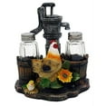 thumbnail image 3 of DWK Chicken Figurine Kitchen Decor Decorative Spice Holder with Refillable Salt and Pepper Shaker Set - 6", 3 of 3