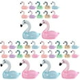 thumbnail image 3 of FRCOLOR 90 Pcs Mini Flamingo Figurines Luminous Flamingo Statues Flamingo Bonsai Decorations, 3 of 8