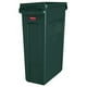 thumbnail image 1 of Contenedor Slim Jim Rubbermaid 16 gal Verde, 1 of 3