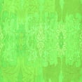 thumbnail image 1 of Ahgly Company Indoor Square Abstract Green Modern Area Rugs, 3' Square, 1 of 4